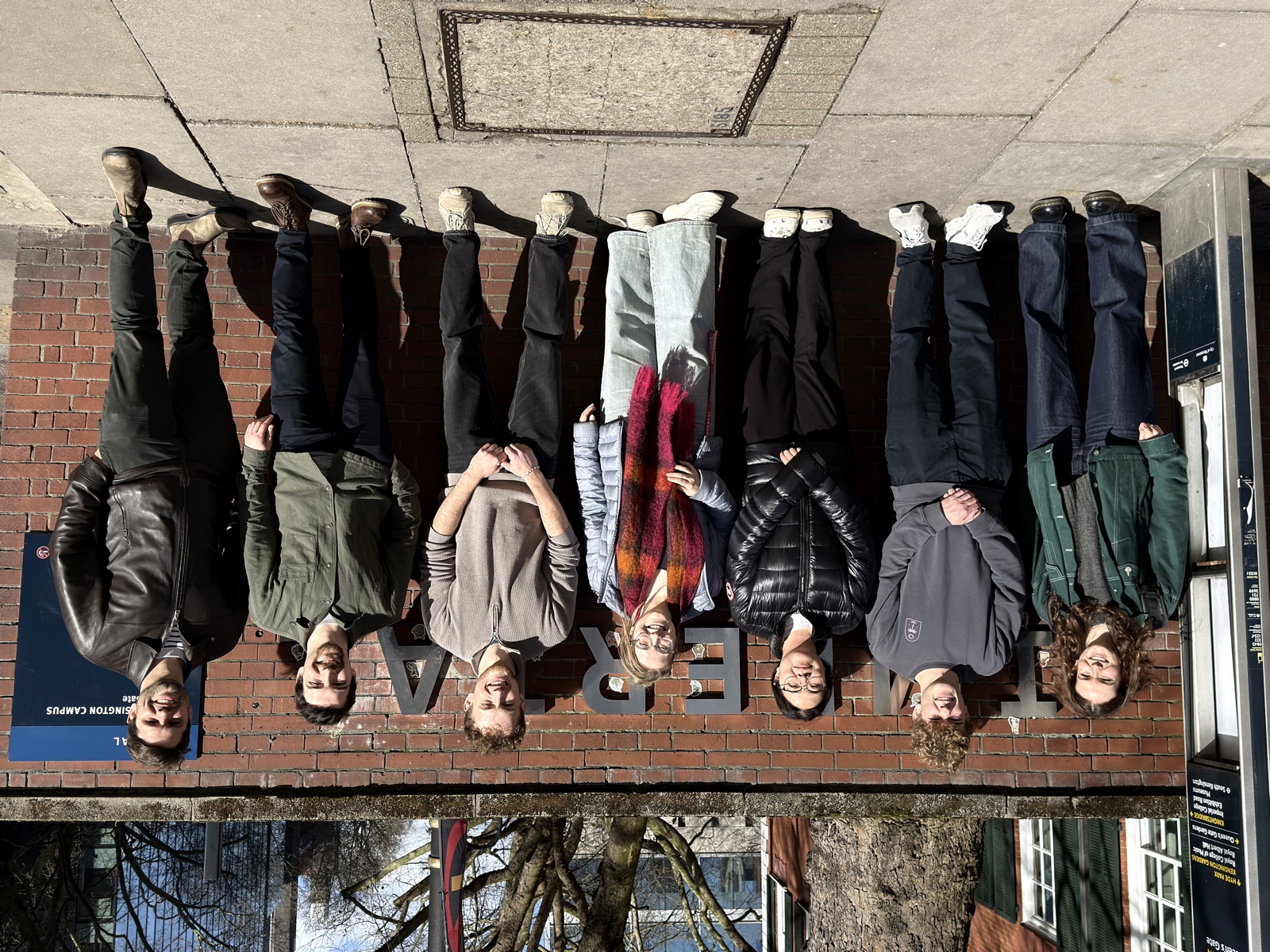 Group photo after lab social.
