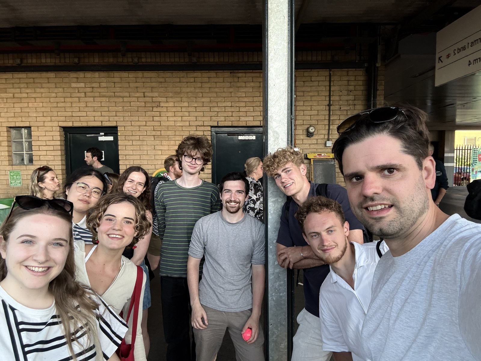 The Kourelis Lab on a day out in Oxford.